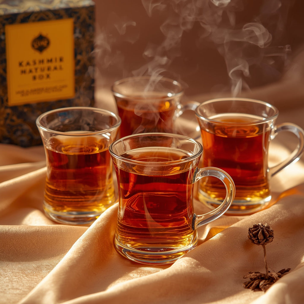 Kashmir Natural Box premium sugar free Kehwah!saffron