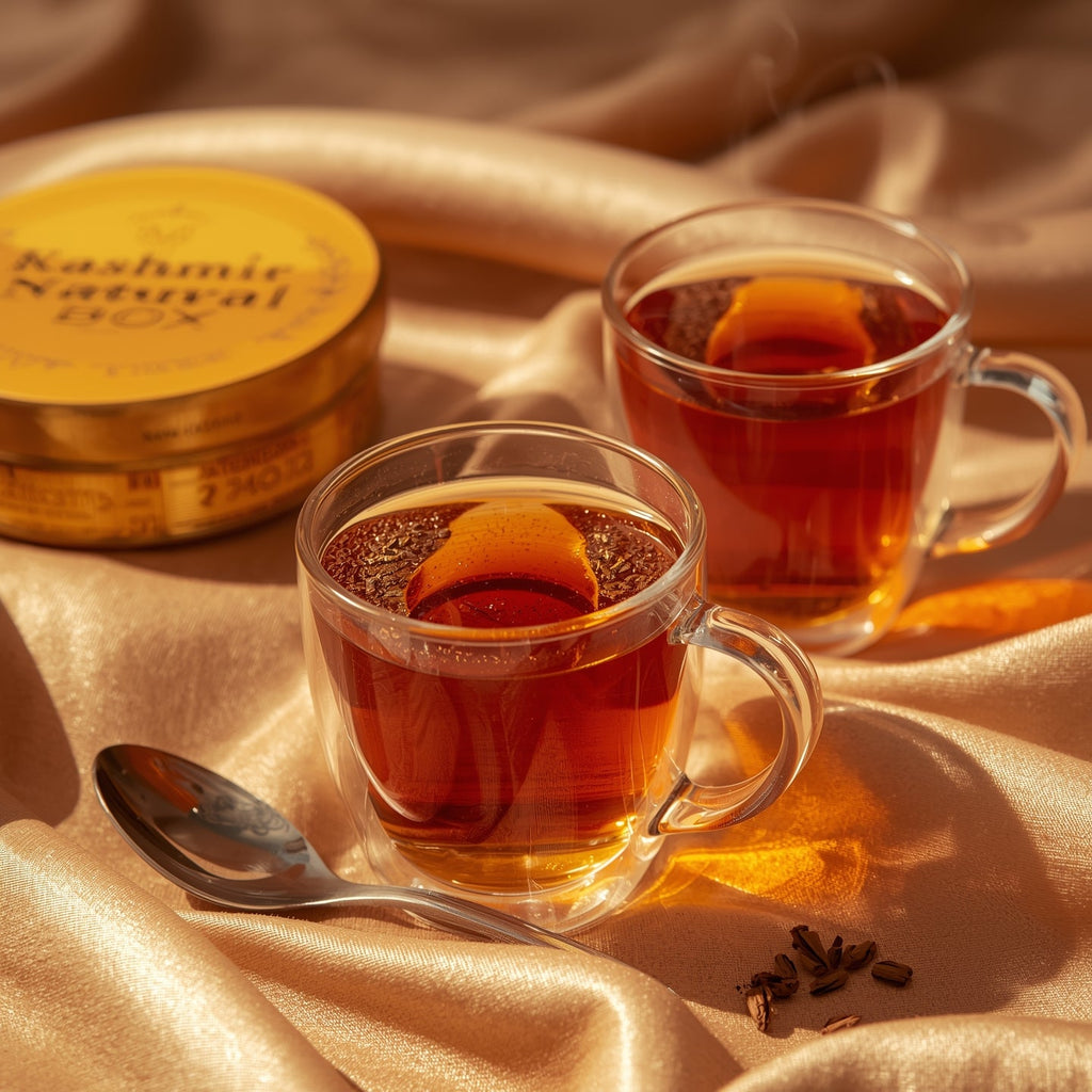 Kashmir Natural Box premium sugar free Kehwah!saffron