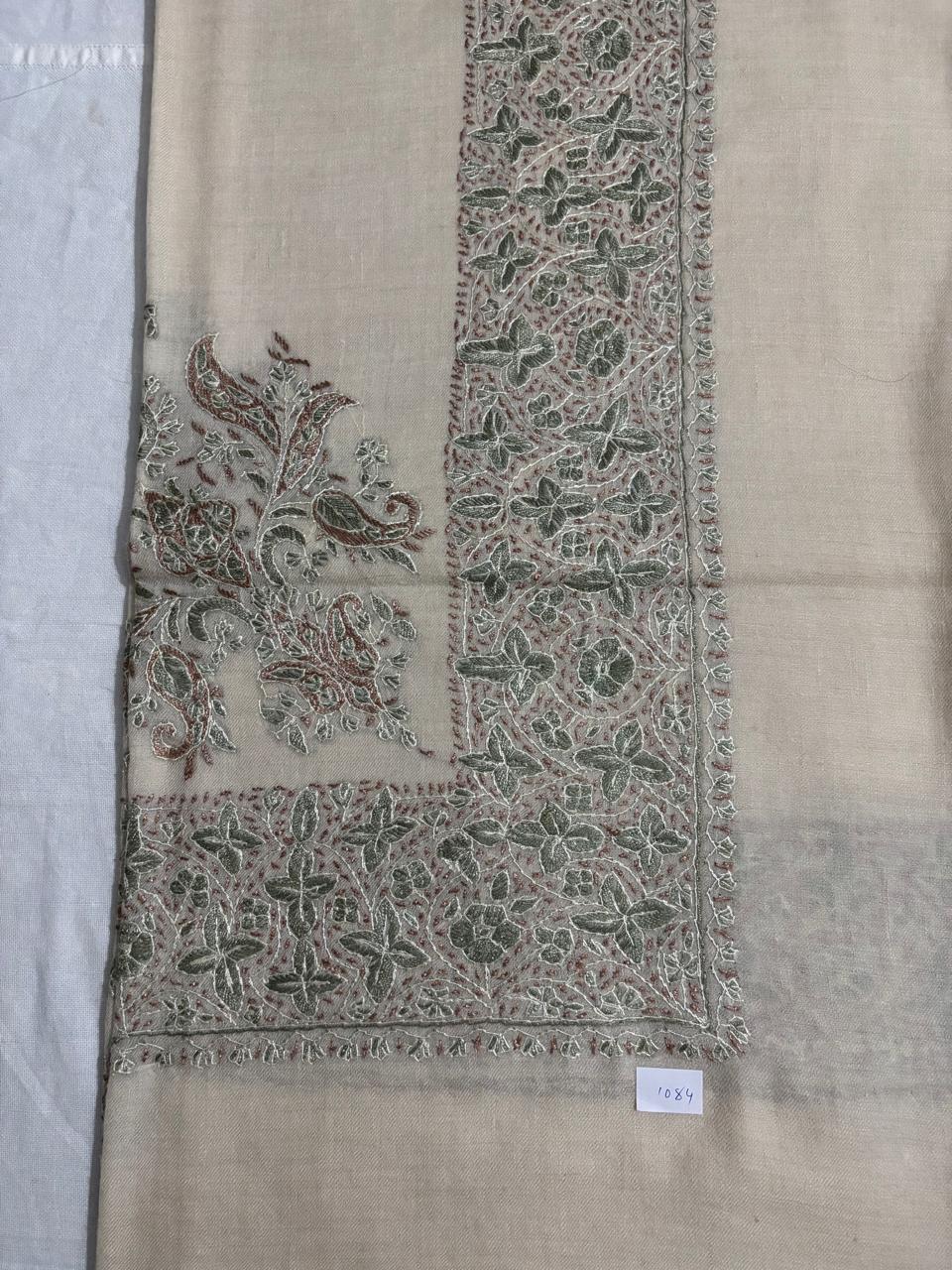 Sozni Hand Embroidered Mens Ghutra | Square Scarf