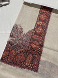 Sozni Hand Embroidered Mens Ghutra | Square Scarf