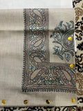 Sozni Hand Embroidered Mens Ghutra | Square Scarf